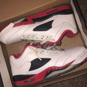 Fire red 5s